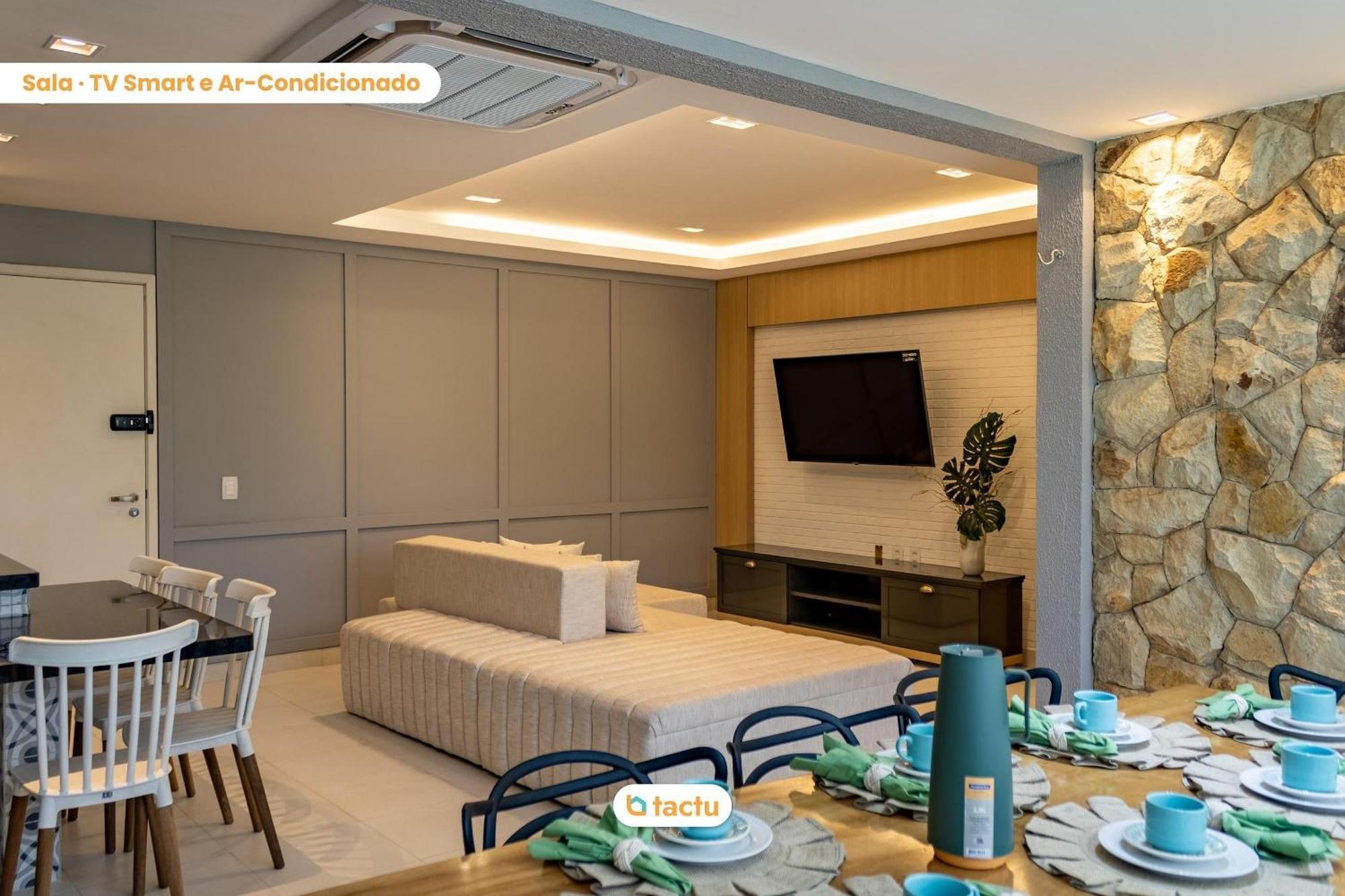 Villa Terreo Enorme Luxuoso No Vg Sun Cumbuco Por Tactu Exterior foto